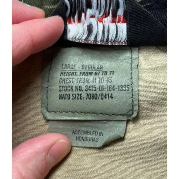 TRU-SPEC Women Shirt Dress Large Regular Camouflage Cotton - Picture 3 of 8